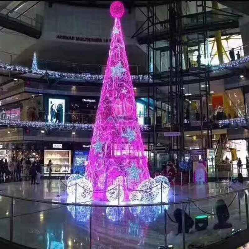 粉色圣诞树批发