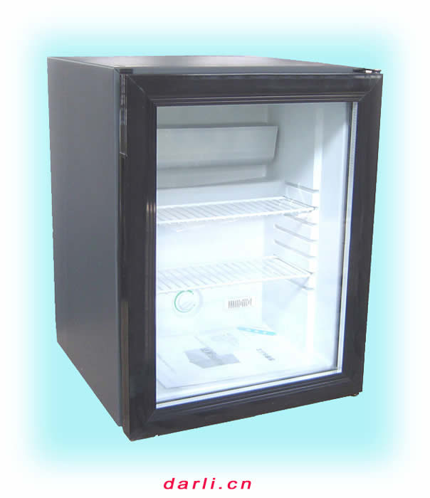 吸收式玻璃门冰箱