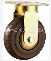 家具厂可用8寸万向橡胶轮 重型8寸10寸发泡橡胶脚轮图片