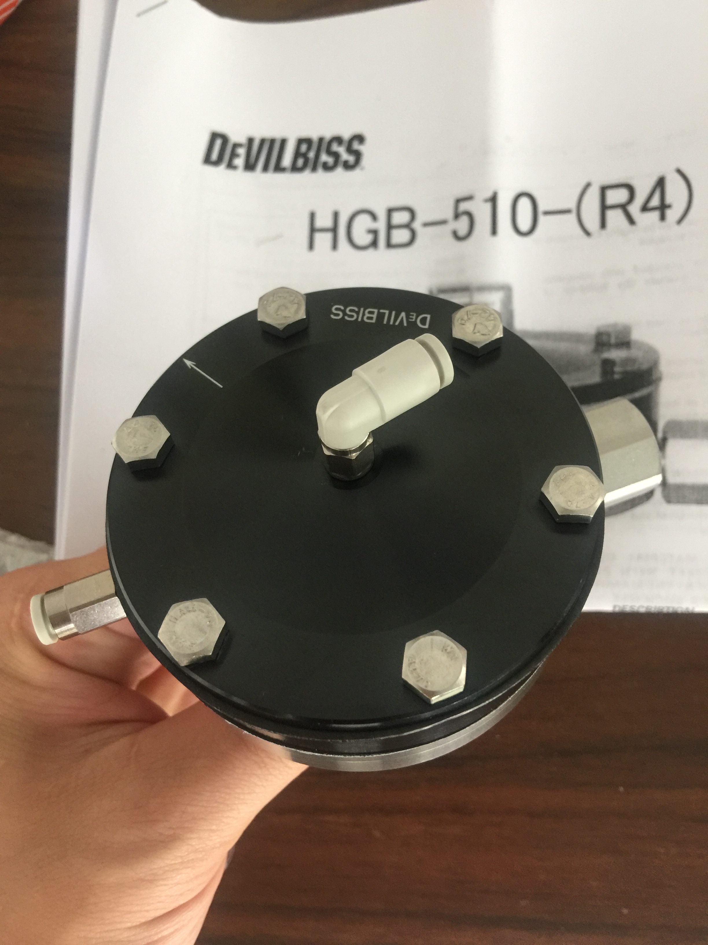 HGB-510-R4（小乌龟）Devilbiss特威R4流量阀一级代理