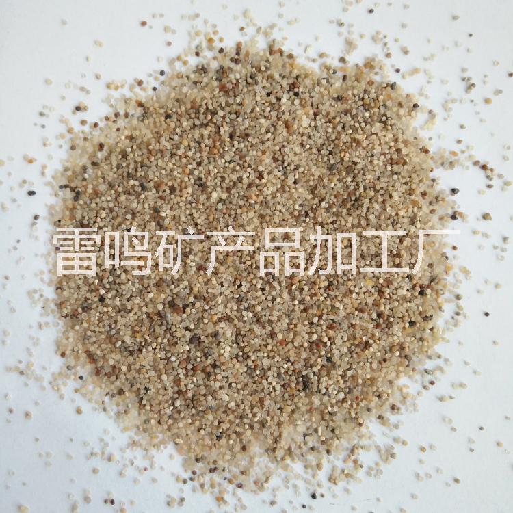 现货供应广东圆粒石英砂 硅砂 自流平沙 环氧地坪引流砂图片