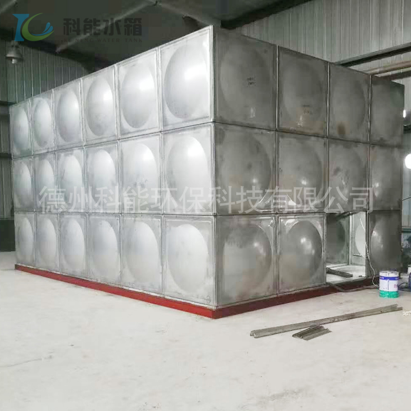 厂家304不锈钢水箱 不锈钢保温水箱定做 白钢水箱