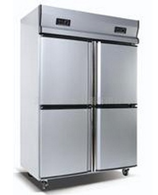 山西太原冰之峰商用冷柜双温冷藏冷冻速冻保鲜厨房大容量四开门冰柜 四门冰柜 六门冰柜