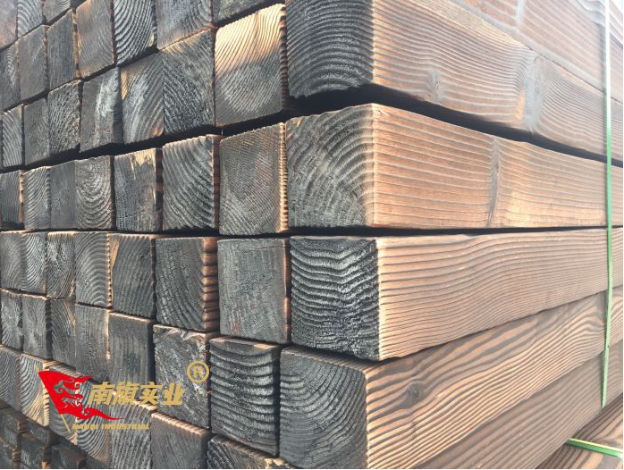 碳化木价格大约多少钱  上海花旗松碳化木厂家
