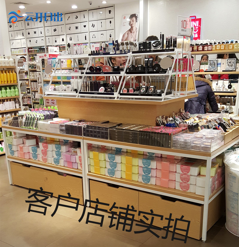 精品店百货商店展示架 饰品店货架 广州山月货架有限公司 可定制图片