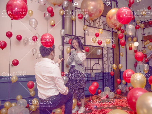 上海生日策划地爆气球布置宝宝生日批发