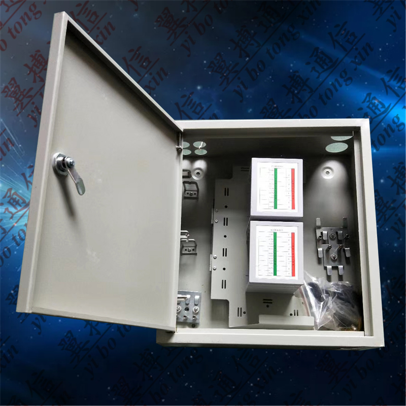 室外插片式PLC64芯光分路器箱优质冷轧板材质外形美观操作方便