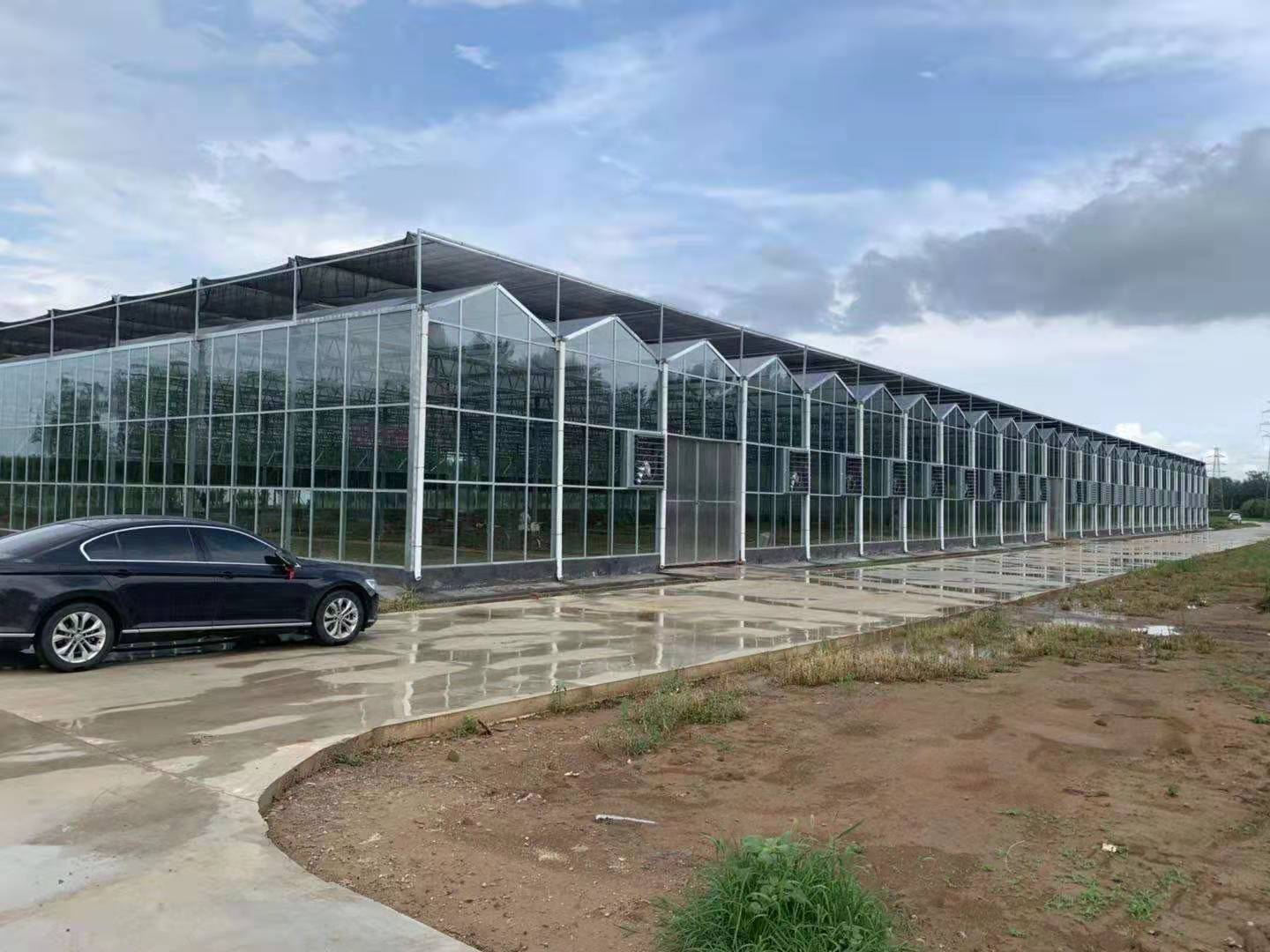 宁夏玻璃温室改造∣单层玻璃温室∣银川玻璃温室造价-青州市鑫百汇温室园艺工程有限公司