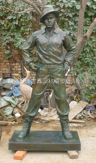 白求恩铜像制作李时珍铜像定制校园人物铜雕摆件