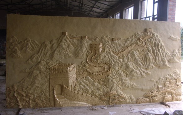 北京砂岩浮雕定做厂家加工砂岩浮雕壁画价格合理质感细腻图片