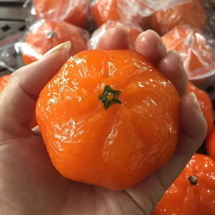 福广冻石桔子橘子摆件批发