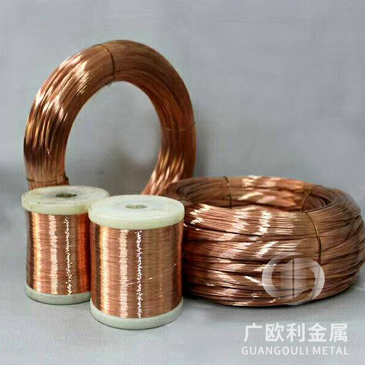 惠州环保C5191磷铜线  全硬打弹簧磷铜丝 0.15 0.25 0.5 0.6mm  高亮度高平整度磷铜线图片