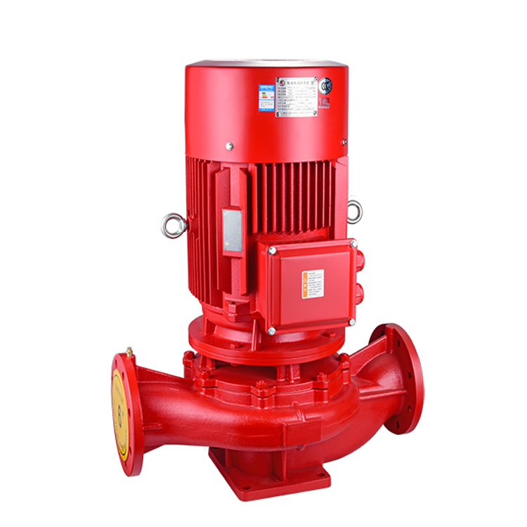 立式/卧式单级消防泵 泉尔单级管道消防泵离心泵XBD6.0/30G-L 厂家直销图片