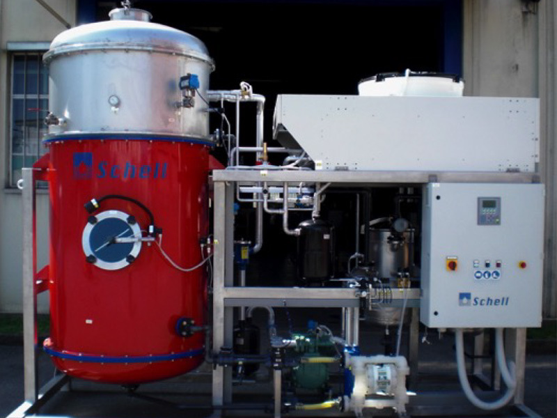 环氧树脂废水处理,废水蒸发浓缩,Schell低温真空蒸发器