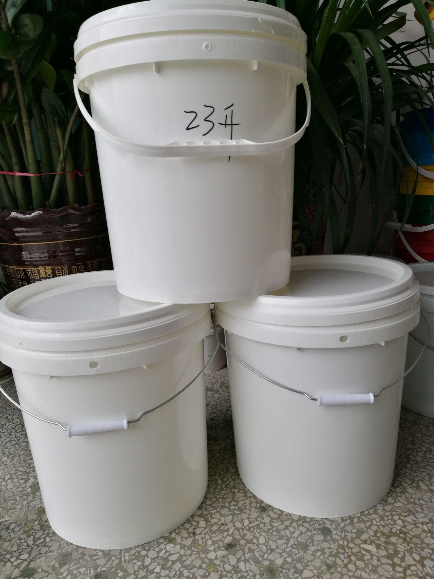 23L塑胶桶厂家直销23kg塑料桶 23L化肥塑胶桶 23L塑胶桶 23Kg塑料桶
