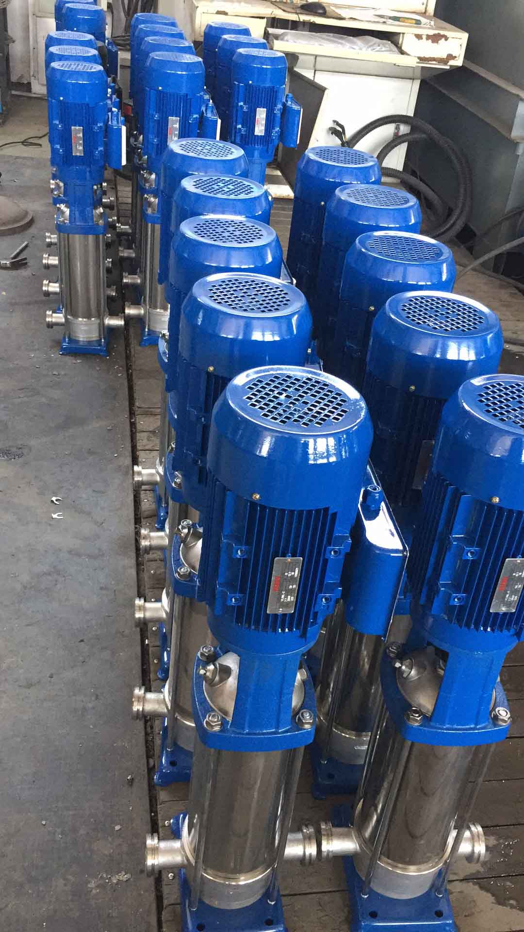 CDLF型轻型不锈钢立式多级泵 304耐腐蚀楼层供水泵 管道高压智能变频恒压泵