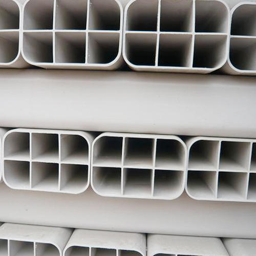 厂家供应 PVC格栅管 九孔格栅管 埋线通信管 塑料方管定制 pvc方管