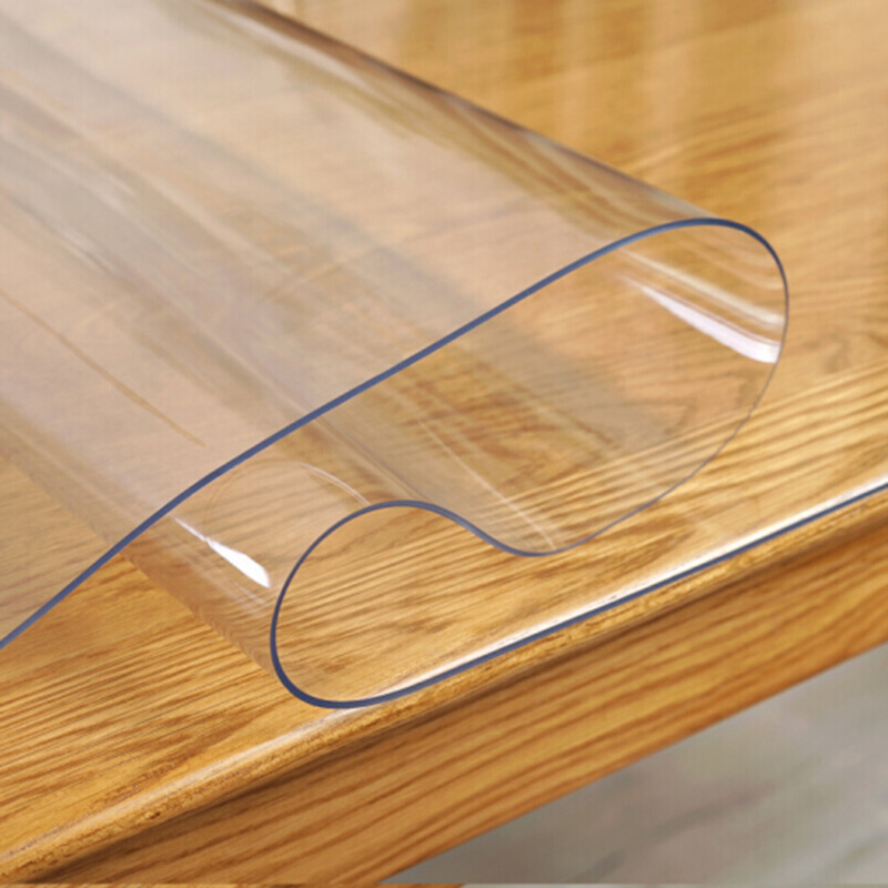 昆山 塑料软玻璃透明PVC透明水晶板透明胶皮软玻璃pvc桌布防水塑料板 塑料透明软玻璃