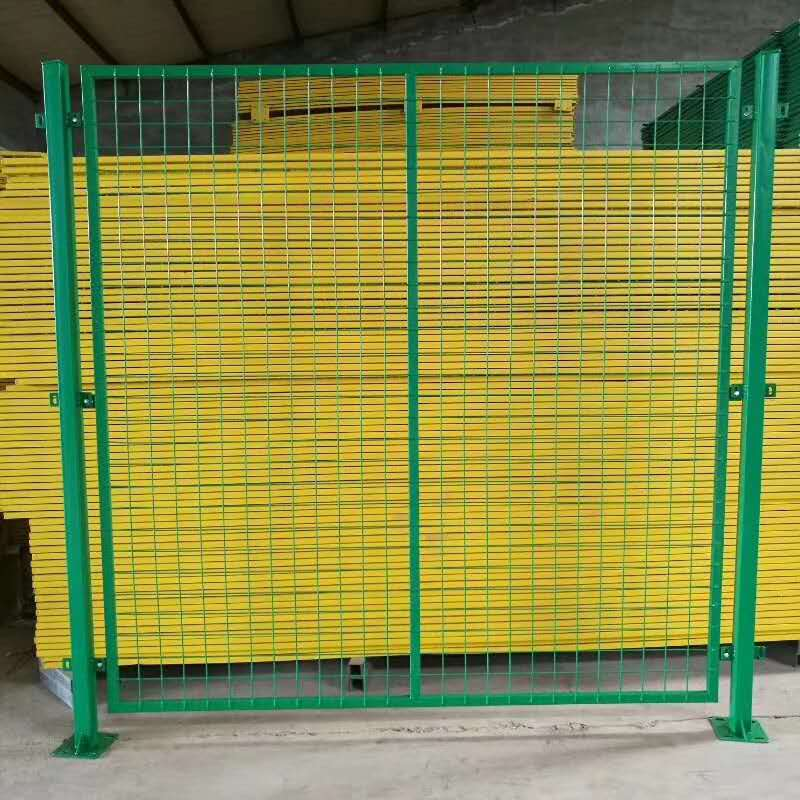 绿色铁丝网，边框护栏，车间隔离网批发
