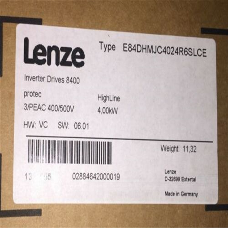 LENZE伺服控制器E94ASHE0134