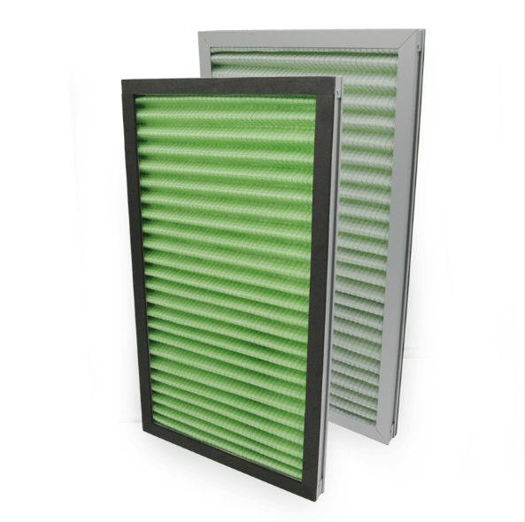 G4铝框过滤网 新风过滤器 折叠板式空气滤网图片