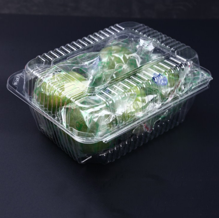 草莓果蔬盒 一次性透明吸塑水果包装盒 樱桃塑料盒一斤装500g