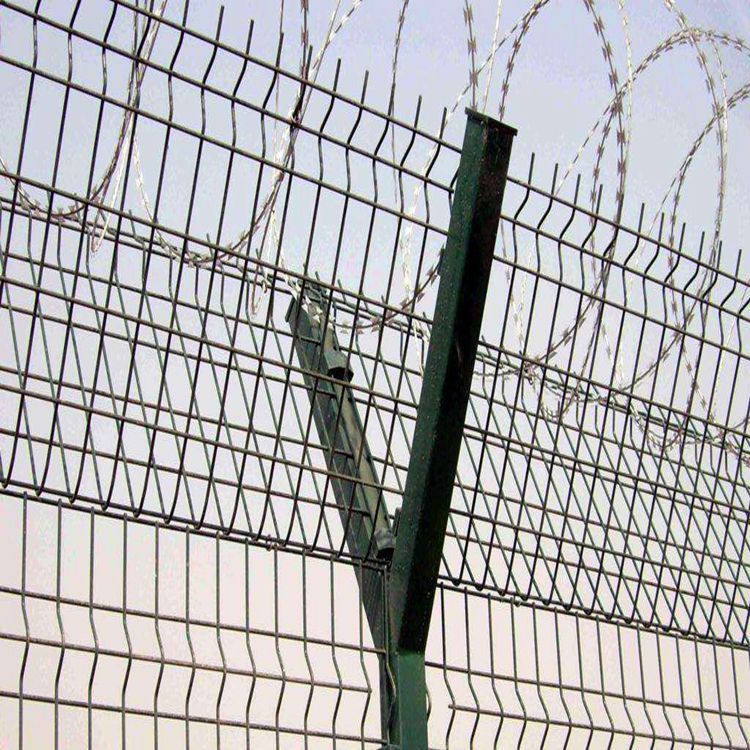机场护栏网Y型柱防护隔离网刀片刺绳护栏网厂家专业定做生产