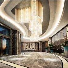 广州酒店大堂装修设计公司  专业公装设计施工团队