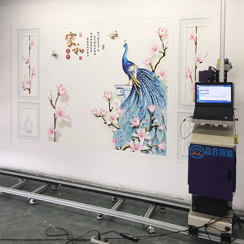 深圳合众海报彩绘机DIY打印机 C-T5墙体彩绘机喷绘机