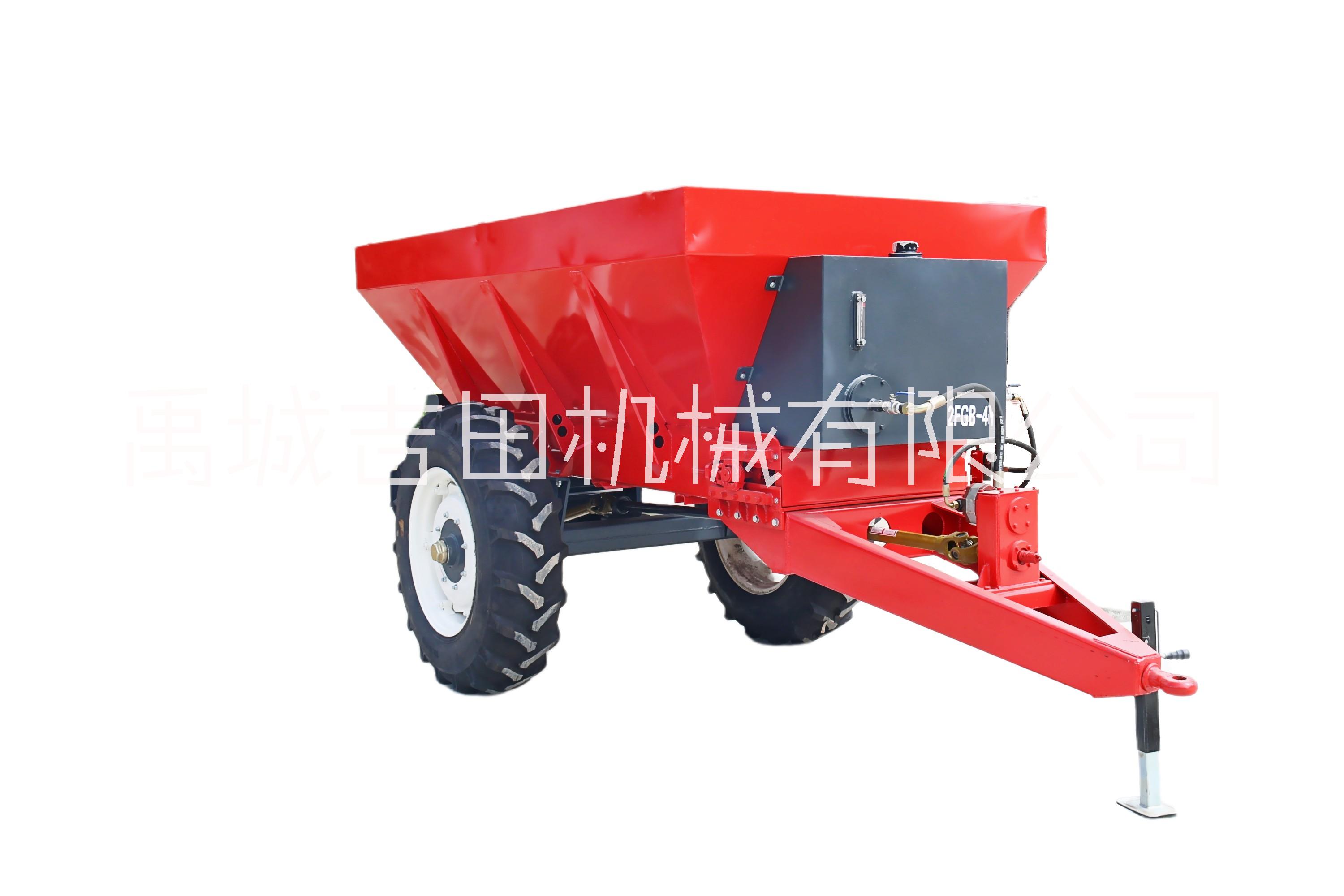 东三省农用农家肥撒肥机 拖拉机牵引式撒粪车图片