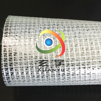 格子PVC透明网格布批发