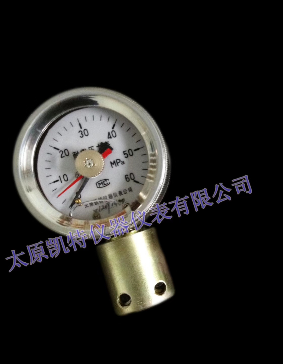 BYZ60/60双针耐震压力表价格 BYZ60/60双针耐震压力表供应商