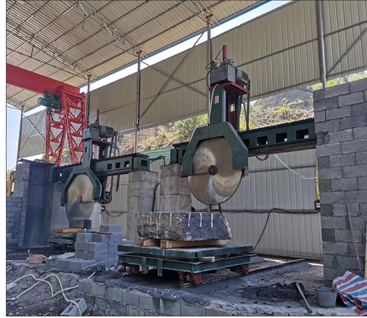 郑州市河南桥式组合锯厂家河南桥式组合锯厂家 荒料石材切割机价格