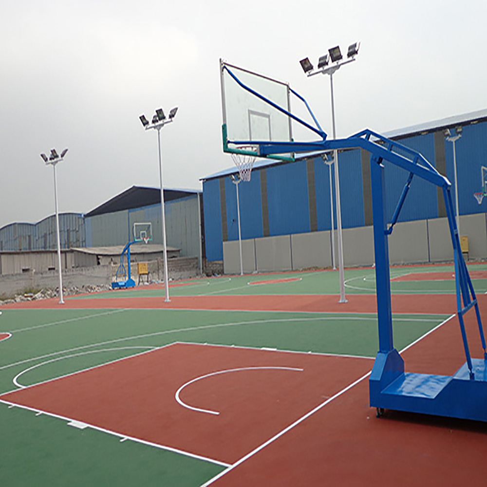 丰能硅pu球场材料 硅PU球场材料厂家 学校运动硅pu篮球场材料 gpu-09