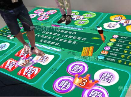 深圳市互动投影：步步生花，地面互动怎么厂家互动投影：步步生花，地面互动怎么