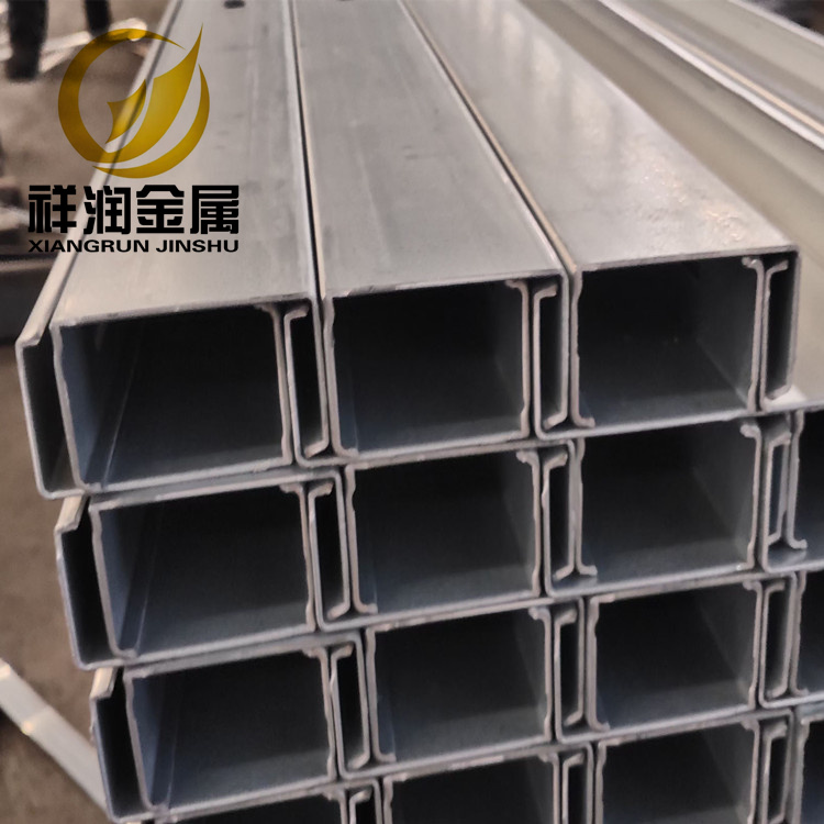 天津祥润 C型钢光伏支架C型钢Q235材质规格齐全加工定制图片