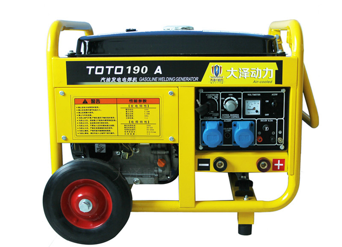 190A汽油发电电焊机优点TOTO190A