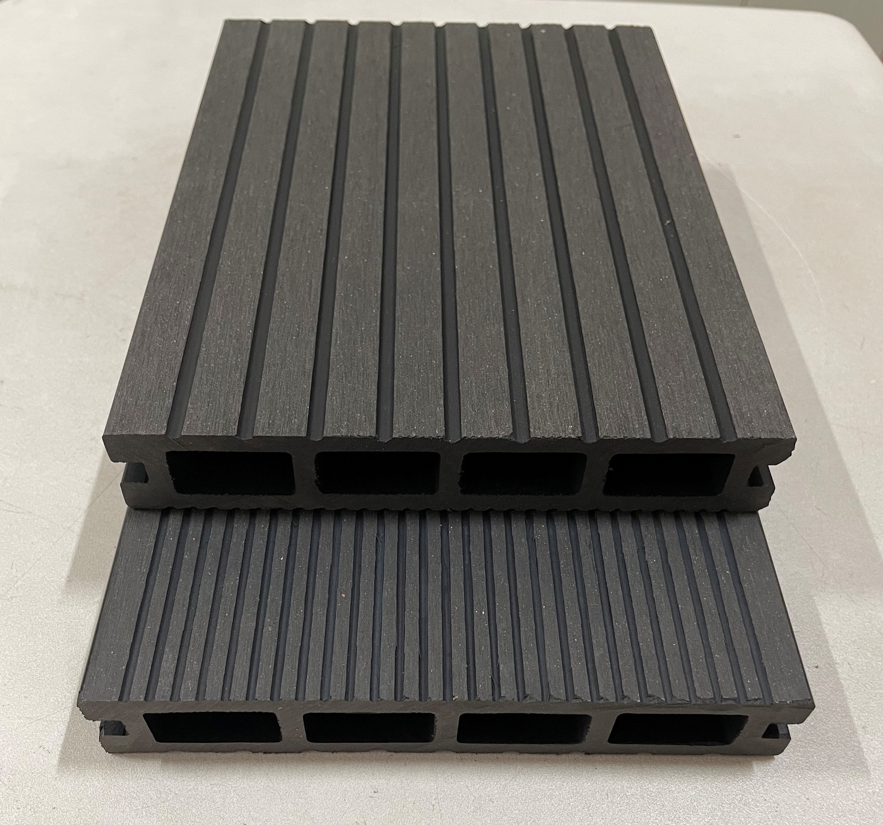 安徽木塑地板厂家 150x25方孔塑木地板 抗压耐磨 量大价优