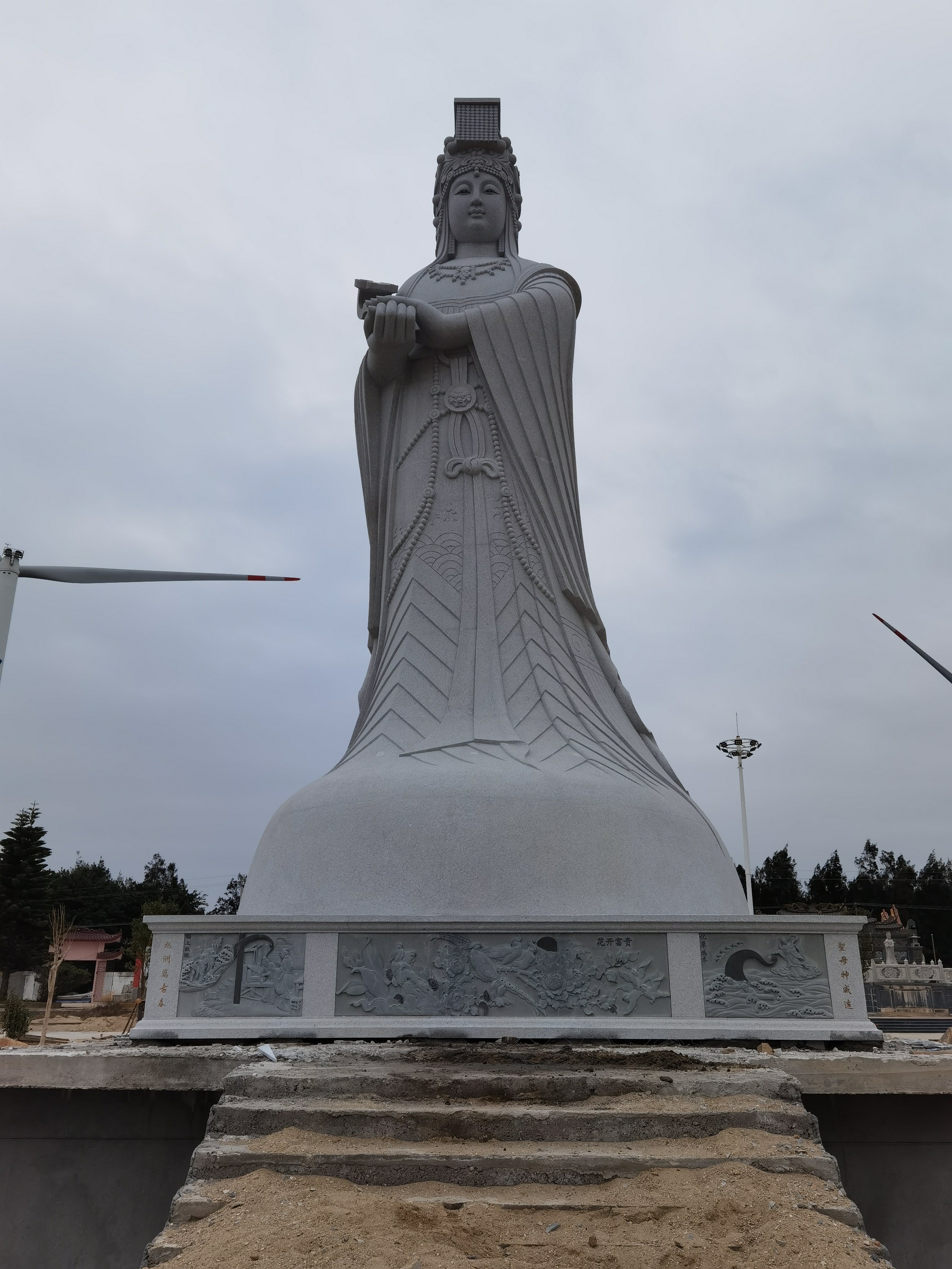 惠安海亨石雕 妈祖雕像一尊 海员、商人供奉神祗