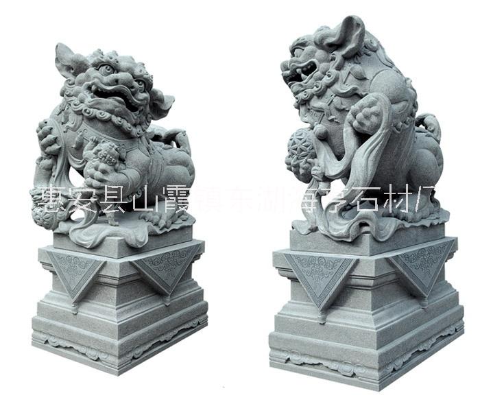 惠安海亨石雕手工雕刻动物狮子图片