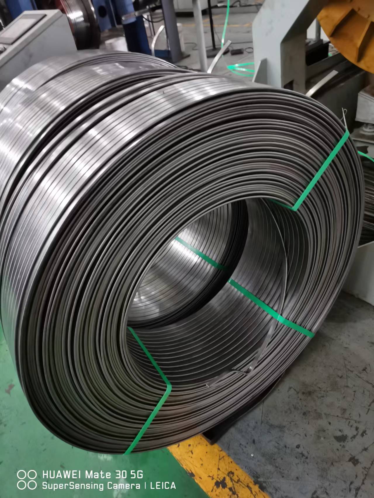 铁财机械生产2T碳钢扁条轴动式涨缩收线机图片