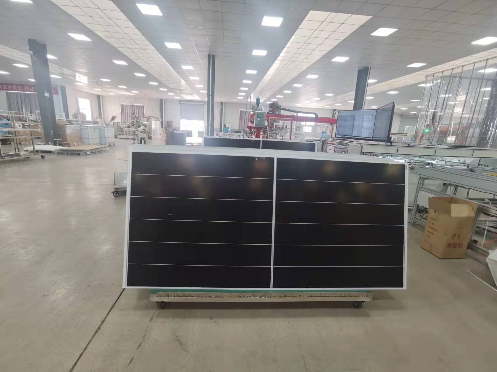 485W单晶叠瓦太阳能电池板组件批发