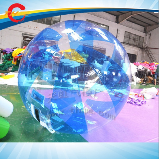 东莞透明气模水上球定制 供应2米左右的儿童充气水上步行球 充气水上球供应