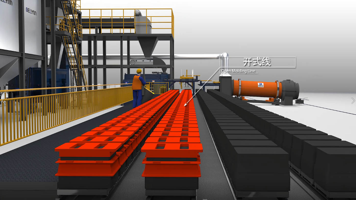 宁德自动化上料流程动画,泉州畜牧业养殖设备工业机械三维动画图片