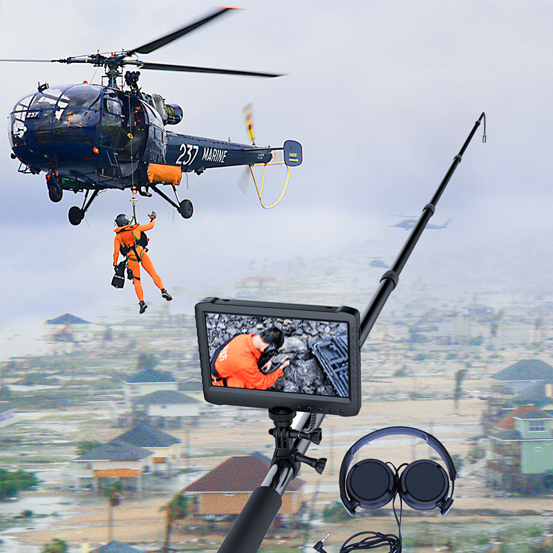 消防救援生命检测仪 AM05 5米伸缩杆内窥镜 冠眸GUANMOU 音频对讲生命探测仪