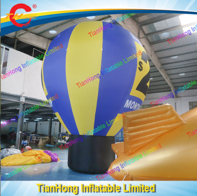 广州市落地热气球厂家广东落地热气球可来图定做 户外落地球供应 充气广告宣传落地球批发