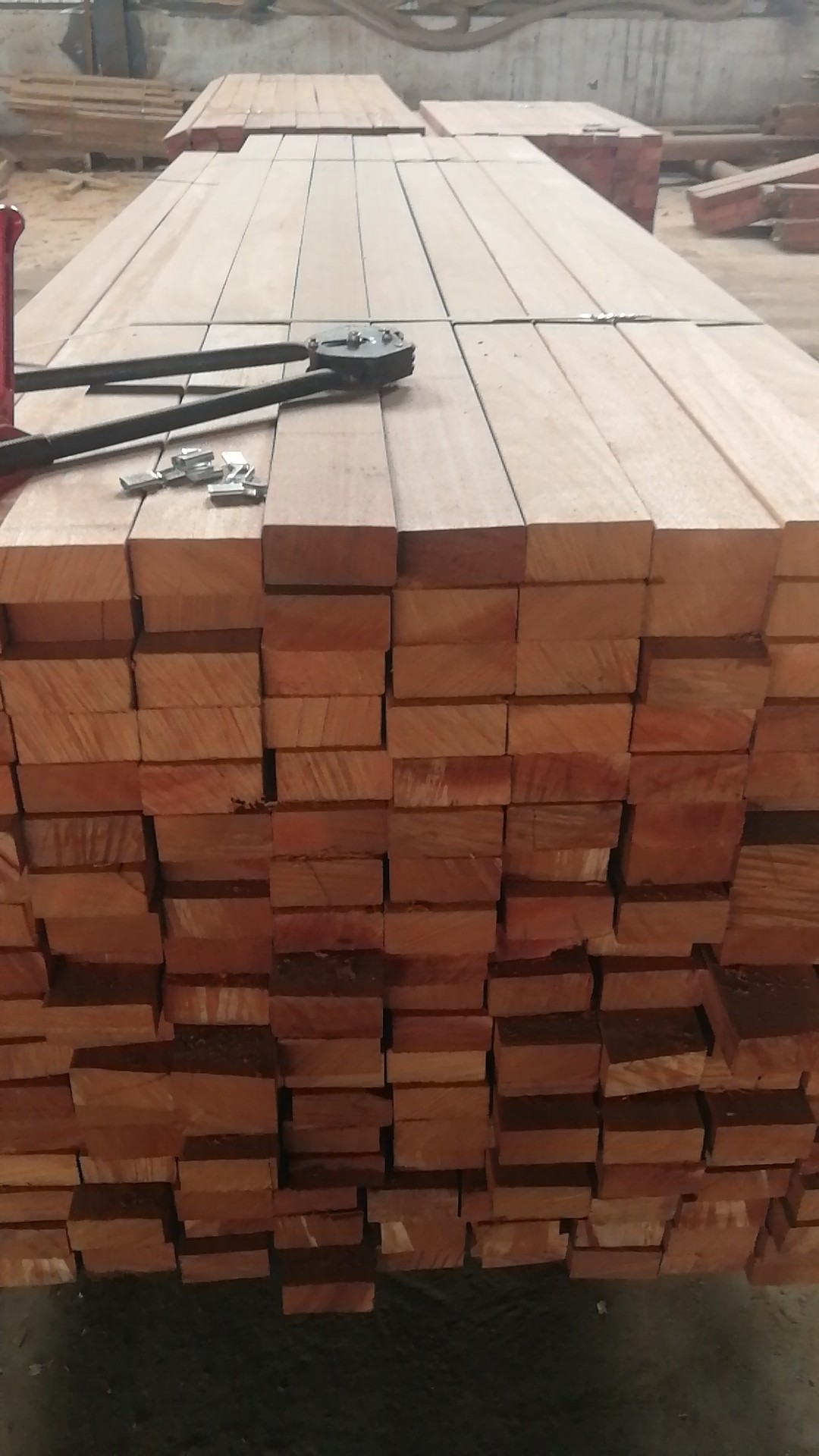 硬木银口木实木结构木地板葡萄架