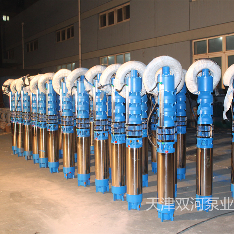 双河泵业供应质量好的潜热水泵  150QJ20-103/11  热水潜水泵     耐高温潜水泵图片