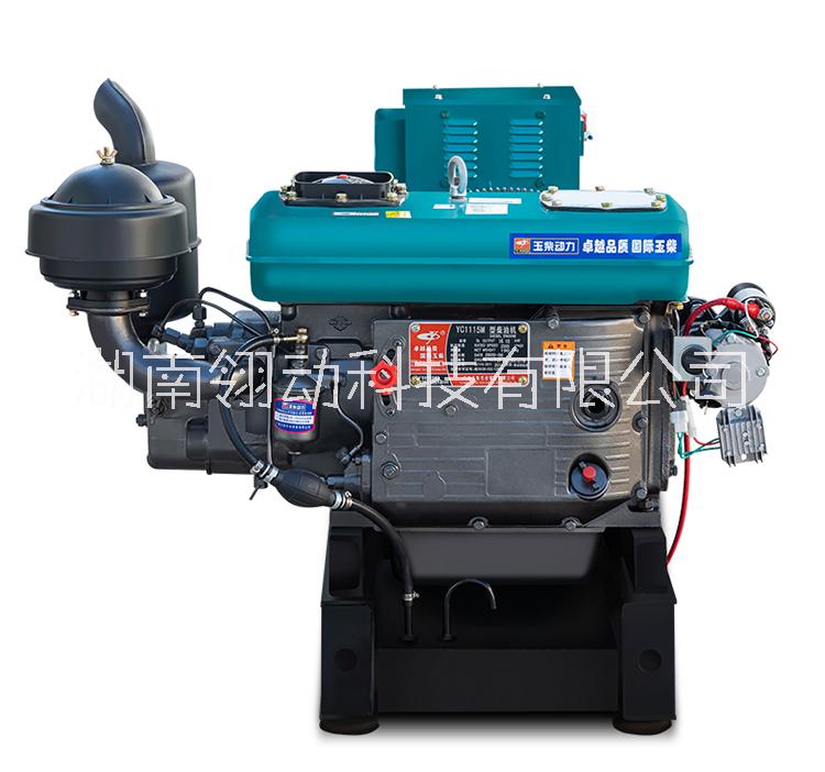 湖南玉柴24千瓦 小型水冷yc1130系列 单缸柴油24KW发电机组