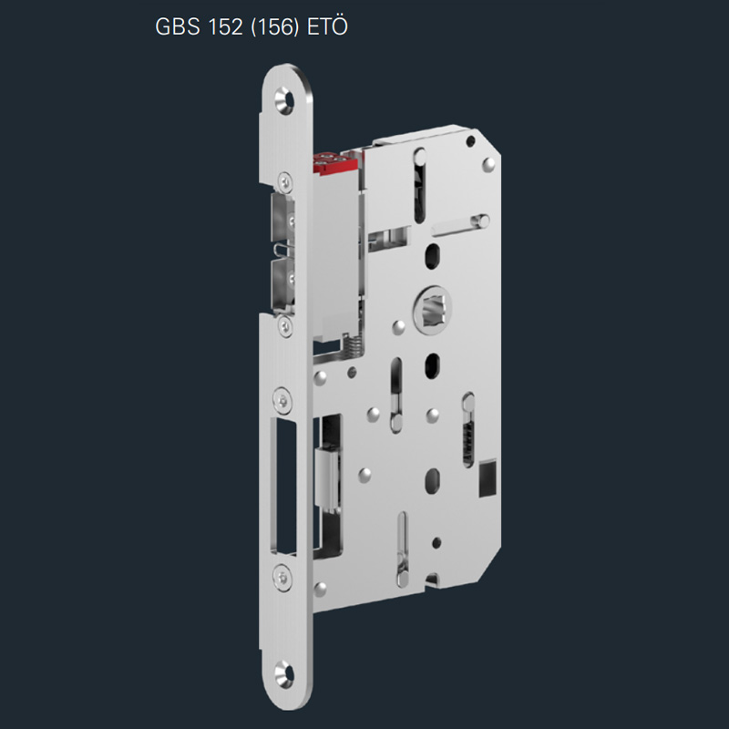 GBS 152 双开门常闭扇电锁扣锁体 销售专线：13814680064图片
